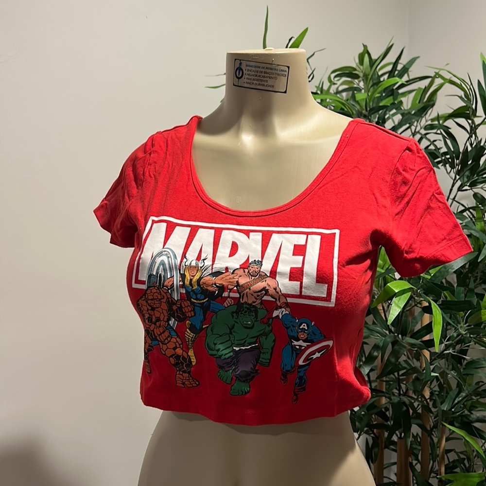 ❗️SALE❗️ 3x$25 Marvel crop top